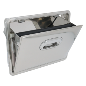 Tilting Open Bottom Waste Drawer